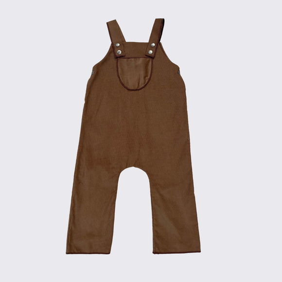 Wolfie overall-Chocolate Corduroy size 3 Toddler - Picture 1 of 3